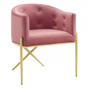 Velvet Fabric Dinning Chair LC-962