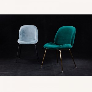 Beetle Chair Gold Legs LC-716A