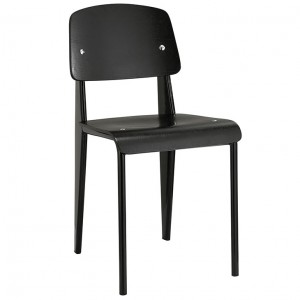 Cabin Dining Side Chair in Black LC615