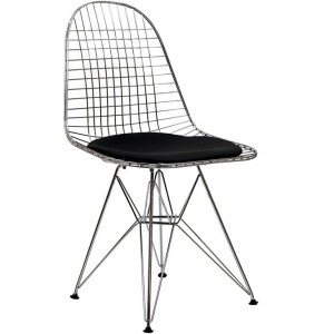 Tower Dining Side Chair in Black LC024