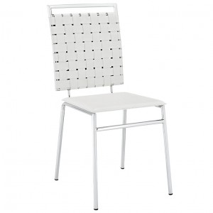 Fuse Dining Side Chair in White LC-038