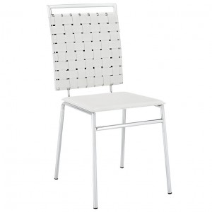 Fuse Dining Side Chair in White LC038