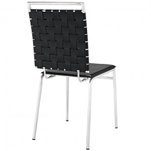 Fuse Dining Side Chair in Black LC038
