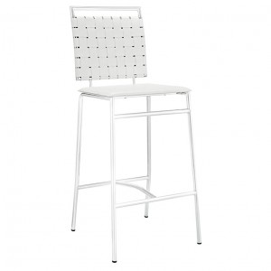 Fuse Bar Stool in White LC039