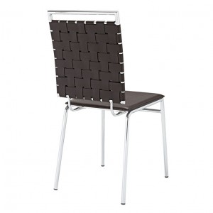 Fuse Dining Side Chair in Brown LC038