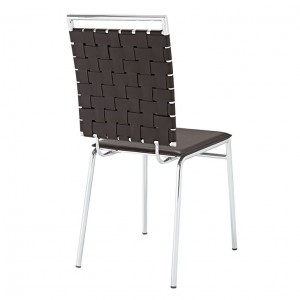 Fuse Dining Side Chair in Brown LC-038