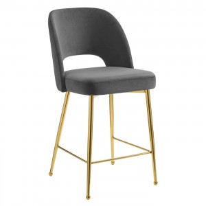 Velvet Counter Stool LC-852