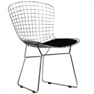 CAD Dining Side Chair in Black LC023