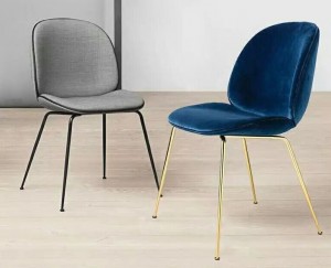 Beetle Chair Gold Legs LC-716A