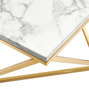 Gold Metal Coffee Table LT-922