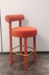 Upholstered Fabric Bar stool LC-2107H