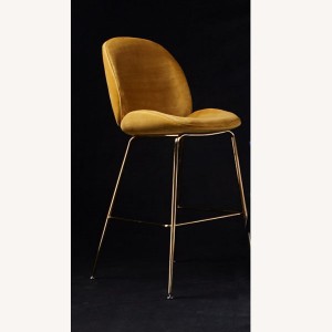 Beetle Barheight Chair Gold Legs LC717A