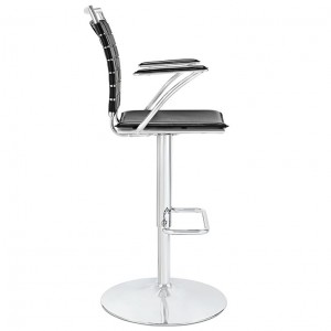 Fuse Adjustable Bar Stool in Black LC-045L