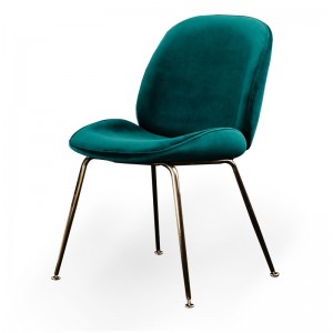 Beetle Chair Gold Legs LC-716A