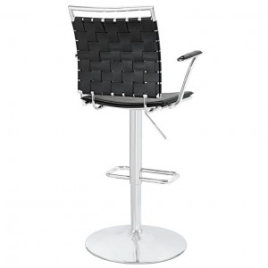 Fuse Adjustable Bar Stool in Black LC-045L