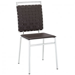 Fuse Dining Side Chair in Brown LC038