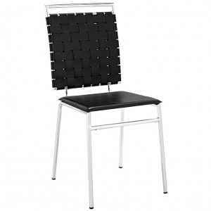 Fuse Dining Side Chair in Black LC-038