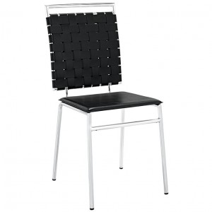 Fuse Dining Side Chair in Black LC038