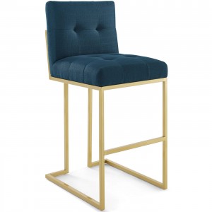 Gold Mild Steel Bar stool LC-838B