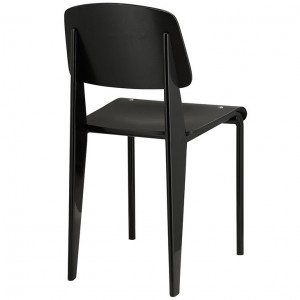 Cabin Dining Side Chair in Black LC-615