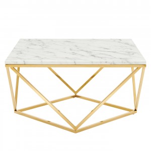 Gold Metal Coffee Table LT-922