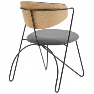 Design Fabric Dining Chair LC-858B