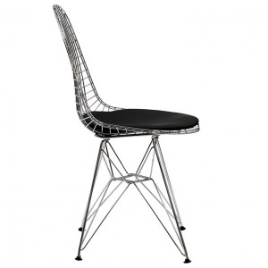 Tower Dining Side Chair in Black LC024